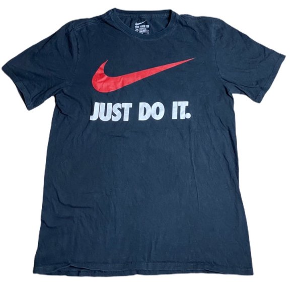 Nike Other - Nike Vintage Just Do It Black/Red Tee